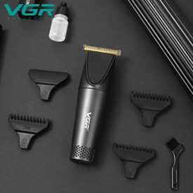 black-good-quality-hair-shaver-vgr-090-for-men-with-accessories