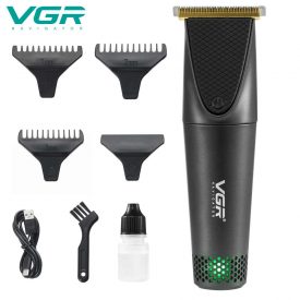black-premium-quality-hair-trimmer-for-men-vgr-090-with-accessories